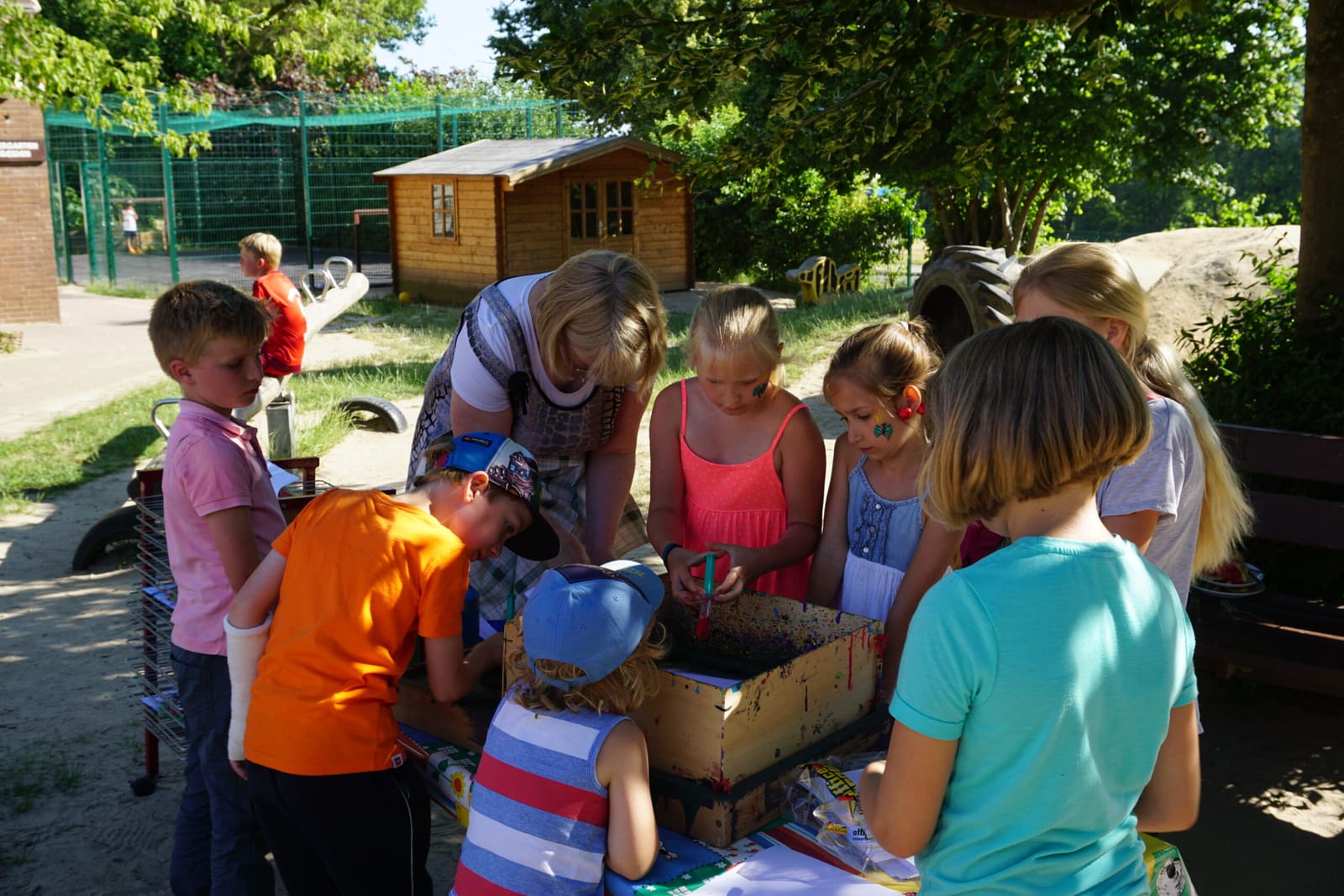 Schulgebäude der Grundschule Flegessen